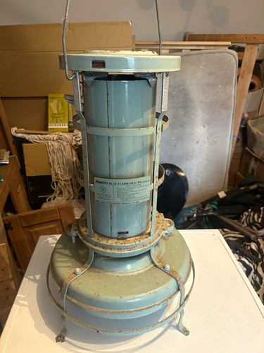 Aladdin blue flame heater - flame,