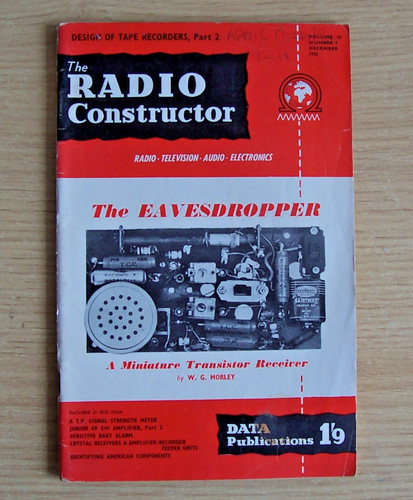 Vintage 1956 radio constructor - 1956,