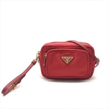 Prada K4140 Red Nylon Mini