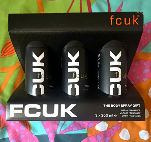 Fcuk men body spray gift - fcuk,