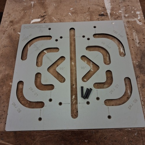 Hafele aperture router jig - router,