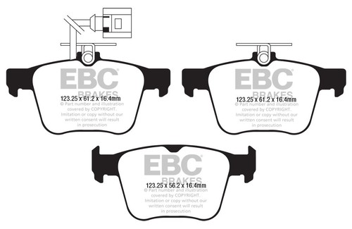 Ebc dp32295c brake - dp32295c, set