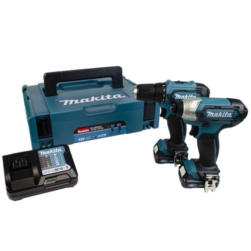 Makita clx224aj 12v twin pack - 12v,