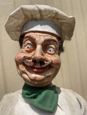 Pizza Italian restaurant kitchen business Vintage Animated pizzaiolo Automata