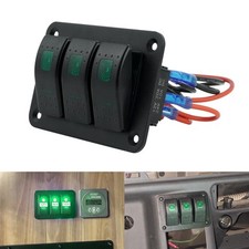 3 Gang Toggle Rocker Switch