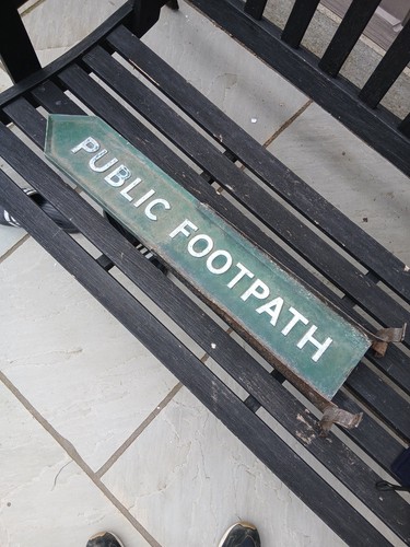 Original public footpath - original,
