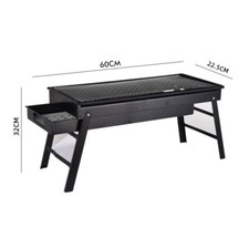 Portable Folding Charcoal BBQ Barbecue Camping Grill Travel Picnic Outdoor