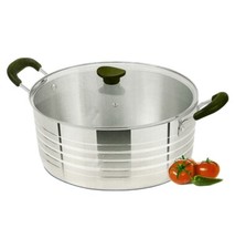 34cm Large Stainless Steel