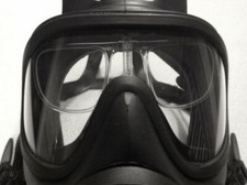 Genuine British Army Type GSR General Service Respirator Correct Lens Insert G1