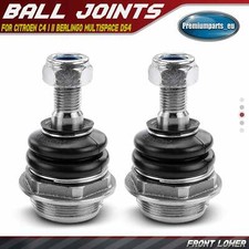 2x Ball Joints Front Lower for
