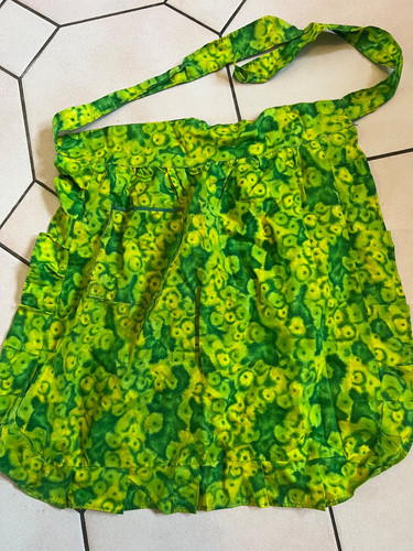 Vintage 1960s half pinny - pinny, apron