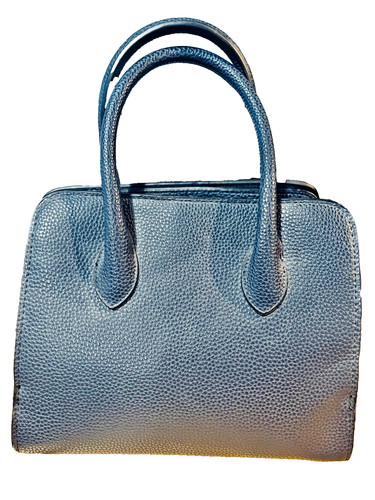 Zara navy blue faux pebble - blue,