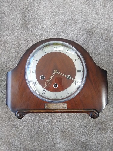 1930s art deco mantel clock - 1930s,