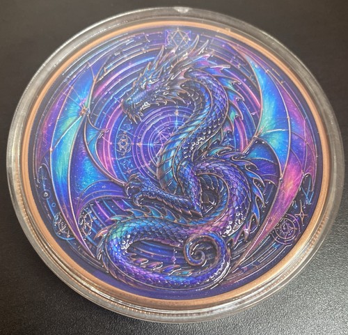 Blue dragon high relief - high,