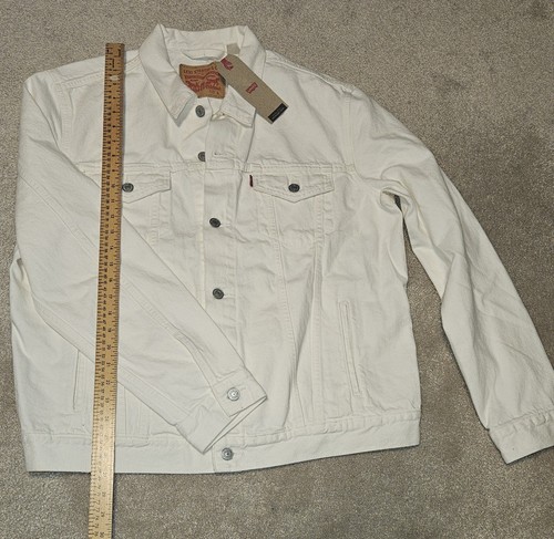 Levi men white denim - men’s,