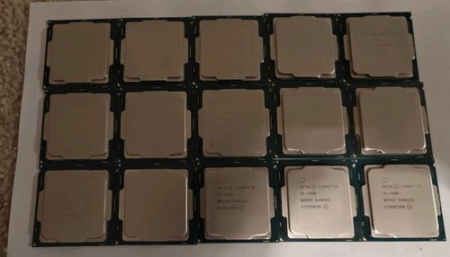 Job lot 14x intel - job, i5-7500