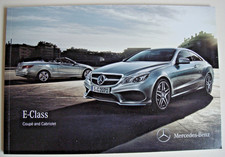 Mercedes . E Class . E Class Coupe & Cabriolet . June 2013 Sales Brochure