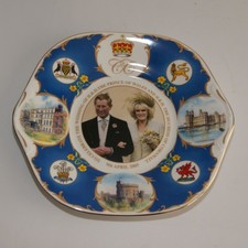 2005 Wedding Charles & Camilla Large Aynsley China Plate Ltd Edition of 500