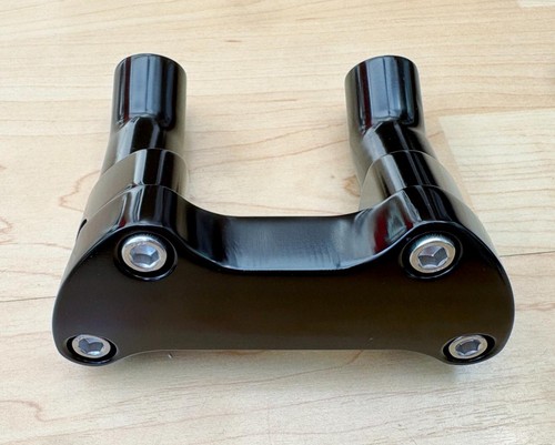 Black handlebar clamp - clamp, &