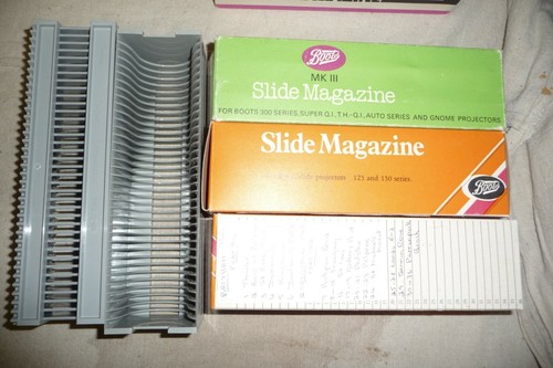 Slide projector tray - for, boots