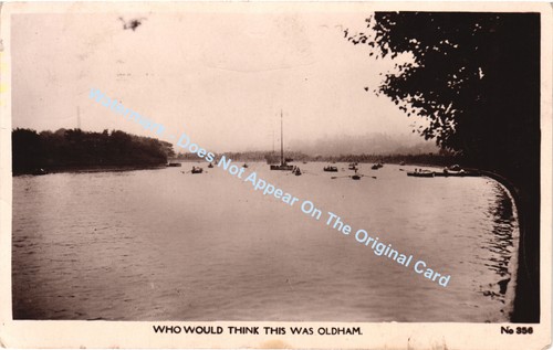 Park oldham lancs postcard - oldham,