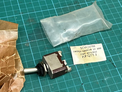 Raf aircraft toggle switch - raf,