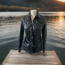 Barbour Black Ryder Swarovski