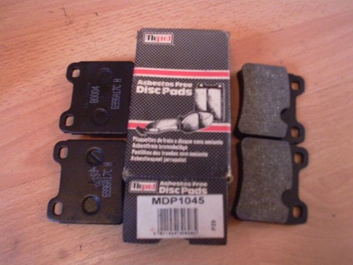 Brake pads set - rear, for