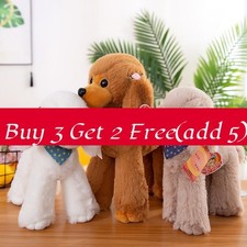 Able Plush Poodle Toy For Kids Soft And Cuddly Dog Doll Gift For Girls