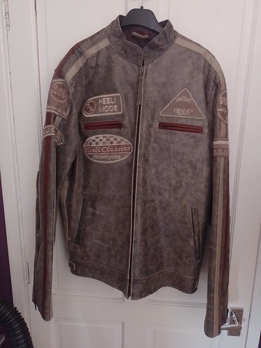 Nappa leather biker - leather,