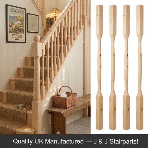 Pine nexus stair spindles 41mm - nexus,