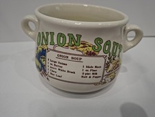 Vintage Onion Soup Mug Made In