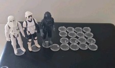 20 X Smaller Figure Stands. Ideal For Vintage 3.75 Inch Star Wars Figures.