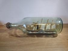 Antique ship in a bottle SS