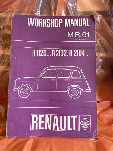 Renault 603cc 747cc 845cc - r4,