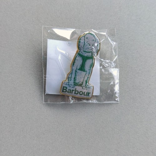 Barbour enamel lapel pin - enamel,