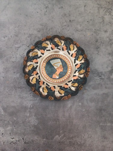 Egyptian round metal - egyptian,