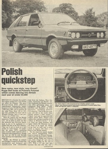 Fso polonez original 1978 - fso,