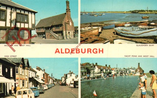Picture postcard aldeburgh - picture, postcard:;aldeburgh