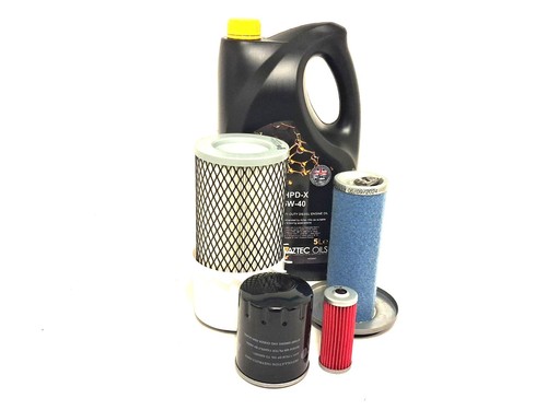 Filter oil service kit - filter/oil, fits