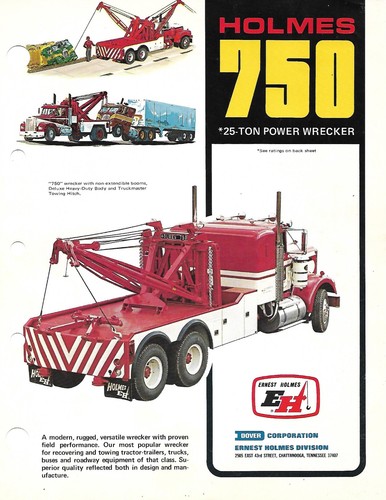 Tow truck equipment brochure - tow,