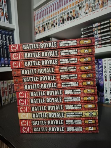 Battle royale manga - battle,