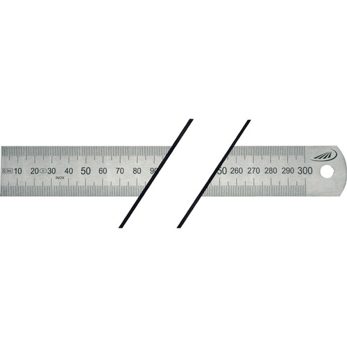 Steel scale helios - steel, preisser