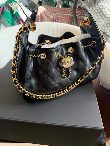Chanel mini black caviar - mini,