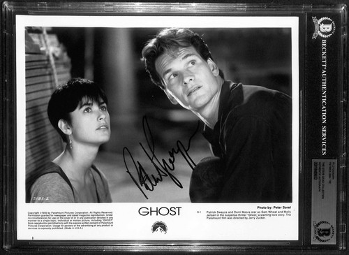 Patrick swayze rare - swayze, signed