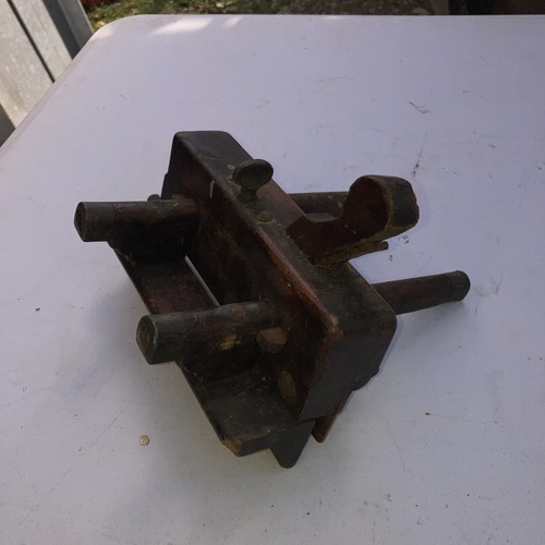 Plough plane wooden antique - plane.,