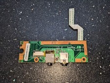 Audio Jack Port Touchpad Button Board & Cable 40gab2002 Gateway W650i Laptop