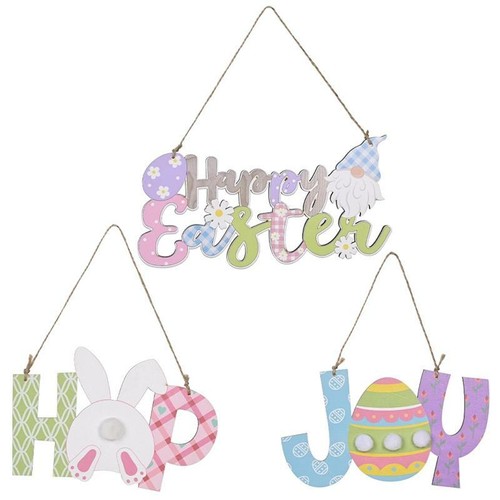 Happy easter door - happy, hanging