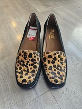Aerosoles Womans Shoes With Cow Hair Leopard Print Size 7.5 Nwt