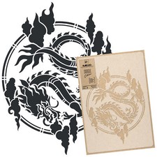 Reusable PLASTIC Wall STENCIL